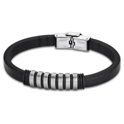 LOTUS Style Armband Damen Herren LS1827-2/1 Leder schwarz JLS1827-2-1