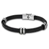 LOTUS Style Armband Damen Herren LS1829-2/1 Leder schwarz JLS1829-2-1