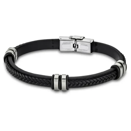 LOTUS Style Armband Damen Herren LS1829-2/1 Leder schwarz JLS1829-2-1