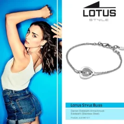 Lotus Style Armband Damen Edelstahl silber LS1867-2/1 Bliss JLS1867-2-1