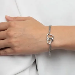 Lotus Style Armband Damen Edelstahl silber LS1912-2/1 Woman`s Heart JLS1912-2-1