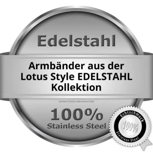 LOTUS Style Armband Damen Herren LS1827-2/1 Leder schwarz JLS1827-2-1