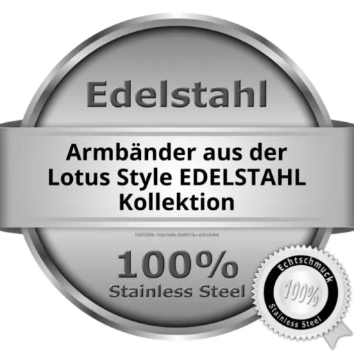 LOTUS Style Armband Damen Herren LS1829-2/6 Leder braun beige JLS1829-2-6