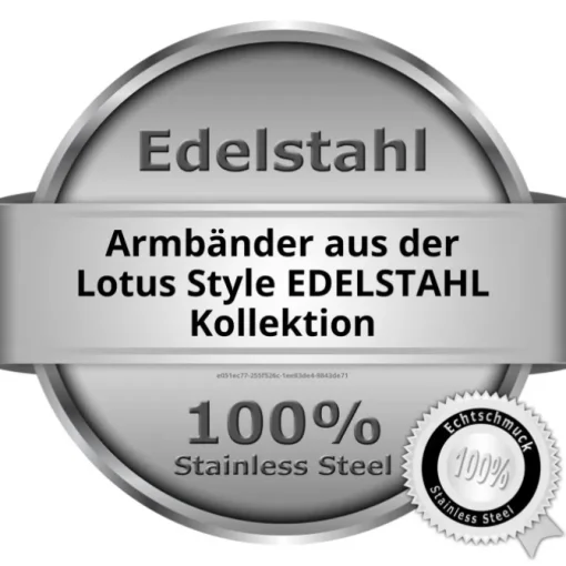 LOTUS Style Armband Damen Herren LS1829-2/3 Leder rot schwarz JLS1829-2-3
