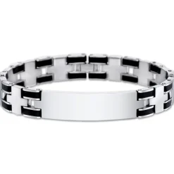 LOTUS Style Armband Edelstahl schwarz Herren Schmuck JLS1177-2-4
