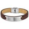 LOTUS Style Armband Herren Leder silber braun LS1808-2/1 Urban JLS1808-2-1