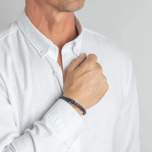 LOTUS Style Armband Herren Leder blau LS1814-2/1 Urban JLS1814-2-1