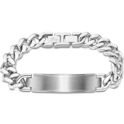 LOTUS Style Armband Panzerkette LS1989-2/1 Herren Edelstahl silber JLS1989-2-1