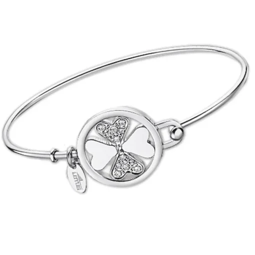 LOTUS Style Armreif LS2014-2/1 Damen Edelstahl silber Millennial JLS2014-2-1
