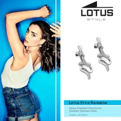 LOTUS Style Damen Ohrstecker Rainbow Edelstahl-Schmuck JLS1750-4-1