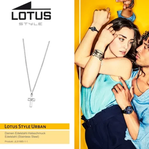 LOTUS Style Halskette LS1985-1/1 Damen Edelstahl silber Urban JLS1985-1-1