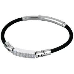LOTUS Style Herren Armband Men in Black Edelstahl-Schmuck JLS1734-2-1