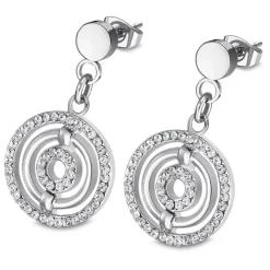 LOTUS Style Ohrstecker LS1950-4/1 Damen Edelstahl silber Urban JLS1950-4-1