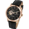 Maserati Herren Armbanduhr EPOCA Analog Leder schwarz UMAR8821118009