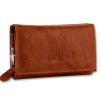 Money Maker Echtleder chianti rust Portemonnaie RFID Schutz OPJ704O