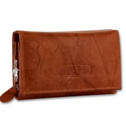 Money Maker Echtleder chianti rust Portemonnaie RFID Schutz OPJ704O