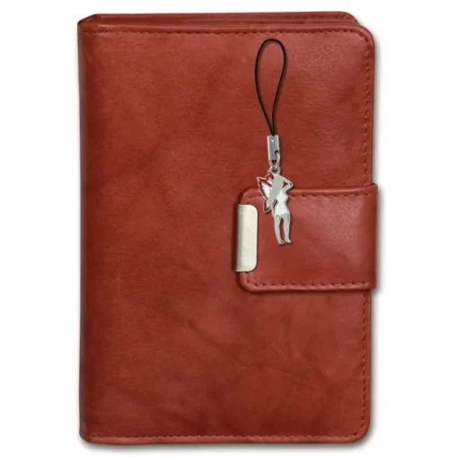 Money Maker Echt-Leder chianti rust Portemonnaie RFID Schutz OPJ701O