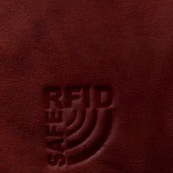 Money Maker Echtleder rot Damen Portemonnaie RFID Schutz OPJ704R