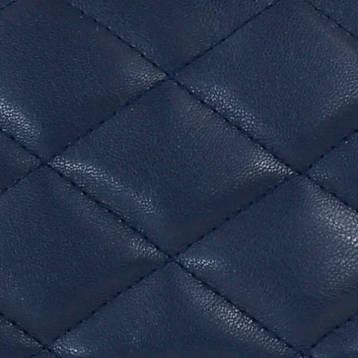 New Bags 2 in 1 gesteppte Gürteltasche Kunstleder blau OTD5025B
