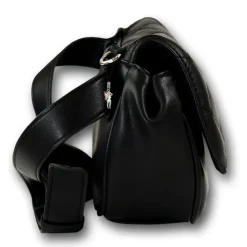 New Bags 2in1 gesteppte Gürteltasche Kunstleder schwarz OTD5025S