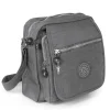 Nylon grau Crossbody Bag Street OTJ218K