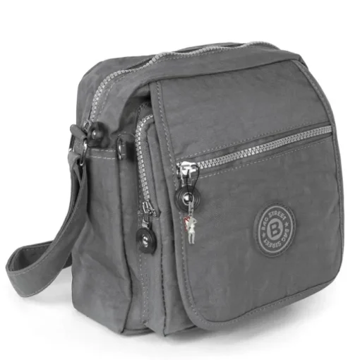 Nylon grau Crossbody Bag Street OTJ218K