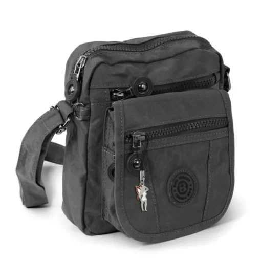 Nylon grau Crossover Bag Street OTJ215K