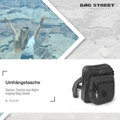 Nylon grau Crossover Bag Street OTJ215K