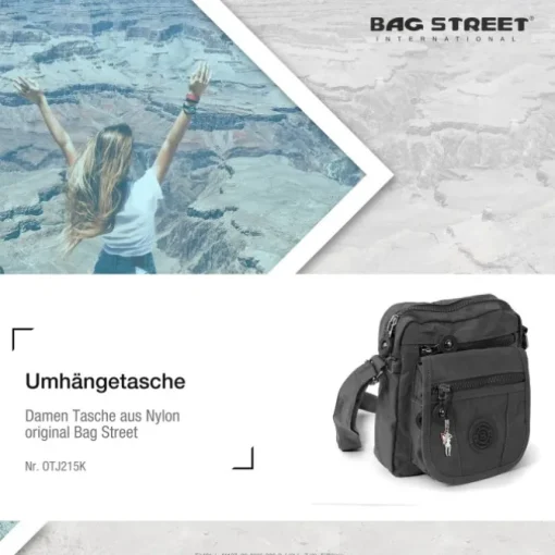 Nylon grau Crossover Bag Street OTJ215K