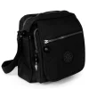 Nylon schwarz Crossbody Bag Street OTJ218S
