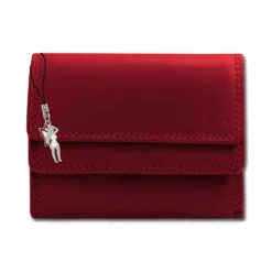 Old River echtes Leder rot Minibörse Portemonnaie OPD310R