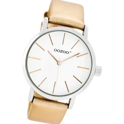 Oozoo Damen Armbanduhr JR Analog Metall rosegold UOJR277