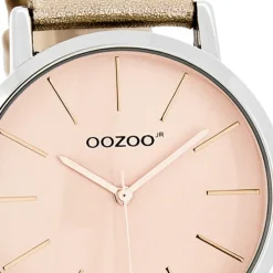 Oozoo Damen Armbanduhr JR Analog Metall rosegold UOJR278