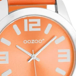 Oozoo Damen Armbanduhr JR Analog Metall orange UOJR317