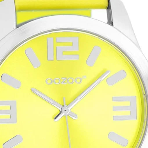 Oozoo Damen Armbanduhr JR Analog Metall gelb UOJR318