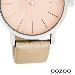 Oozoo Damen Armbanduhr JR Analog Metall rosegold UOJR278