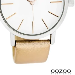 Oozoo Damen Armbanduhr JR Analog Metall rosegold UOJR277