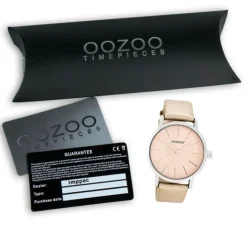 Oozoo Damen Armbanduhr JR Analog Metall rosegold UOJR278