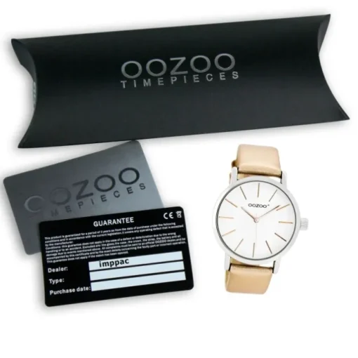 Oozoo Damen Armbanduhr JR Analog Metall rosegold UOJR277
