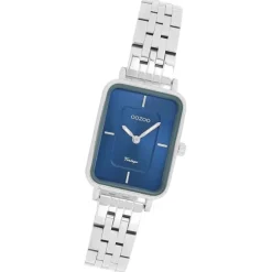 Oozoo Damen Armbanduhr OOZOO Vintage Analog Metallband silber UOC20417