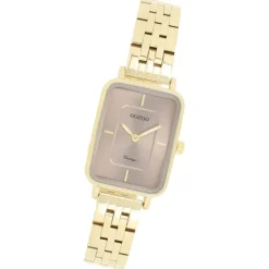 Oozoo Damen Armbanduhr OOZOO Vintage Analog Metallband gold UOC20419