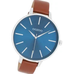 Oozoo Damen Armbanduhr OOZOO Timepieces Analog Leder braun UOC11439