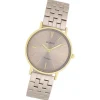 Oozoo Damen Armbanduhr OOZOO Vintage Analog Metallband taupe braun UOC20409