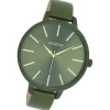 Oozoo Damen Armbanduhr OOZOO Timepieces Analog Leder grün UOC11441