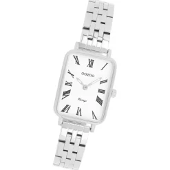 Oozoo Damen Armbanduhr OOZOO Vintage Analog Metallband silber UOC20410