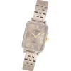 Oozoo Damen Armbanduhr OOZOO Vintage Analog Metallband taupe braun UOC20412