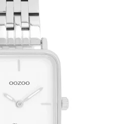 Oozoo Damen Armbanduhr OOZOO Vintage Analog Metallband silber UOC20416