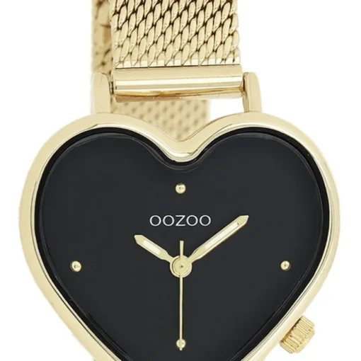 Oozoo Damen Armbanduhr OOZOO Timepieces Analog Metall gold UOC11417