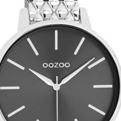 Oozoo Damen Armbanduhr OOZOO Timepieces Analog Edelstahl silber UOC11434