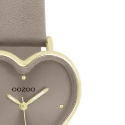 Oozoo Damen Armbanduhr OOZOO Timepieces Analog Lederband braun UOC11451